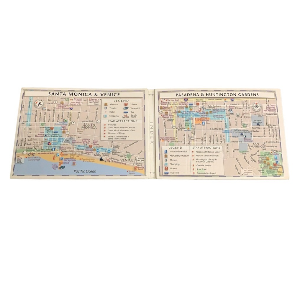 Los Angeles PopOut Map - Picture 2 of 3